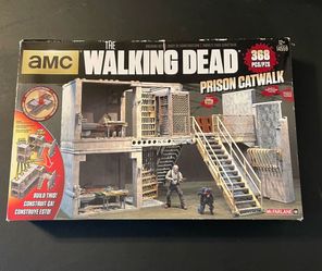 AMC walking dead prison catwalk collectible