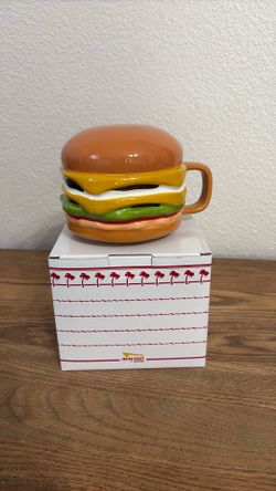 Special Edition In-N-Out Employee Burger Mug with Lid