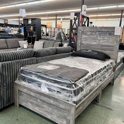 🚚Hot Deal🚚Brand New Twin Bed frame Only $159 @ Furniture Mart on 4810 Watt Ave