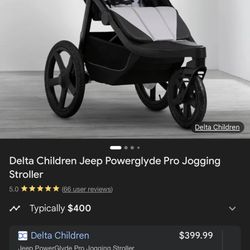 Jeep Jogger Stroller 