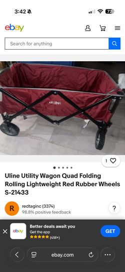 Selling My Brand New Red Wagon