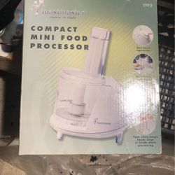 Compact Mini Food Processor