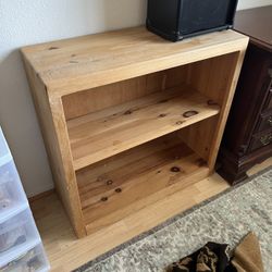 Sold Oak Bookcase-shelves