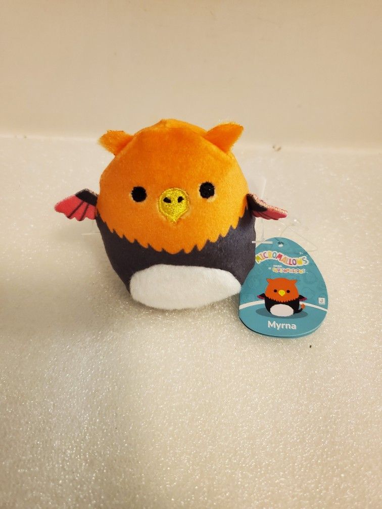 2.5” Original Squishmallows *Myrna the Griffin* Micromallow Plush Brand New