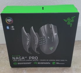 Razer Naga V2 Pro Wireless MMO Gaming Mouse