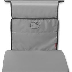New Skip Hop Baby Bath All-in-One Elbow Saver and Kneeler, Moby, Grey