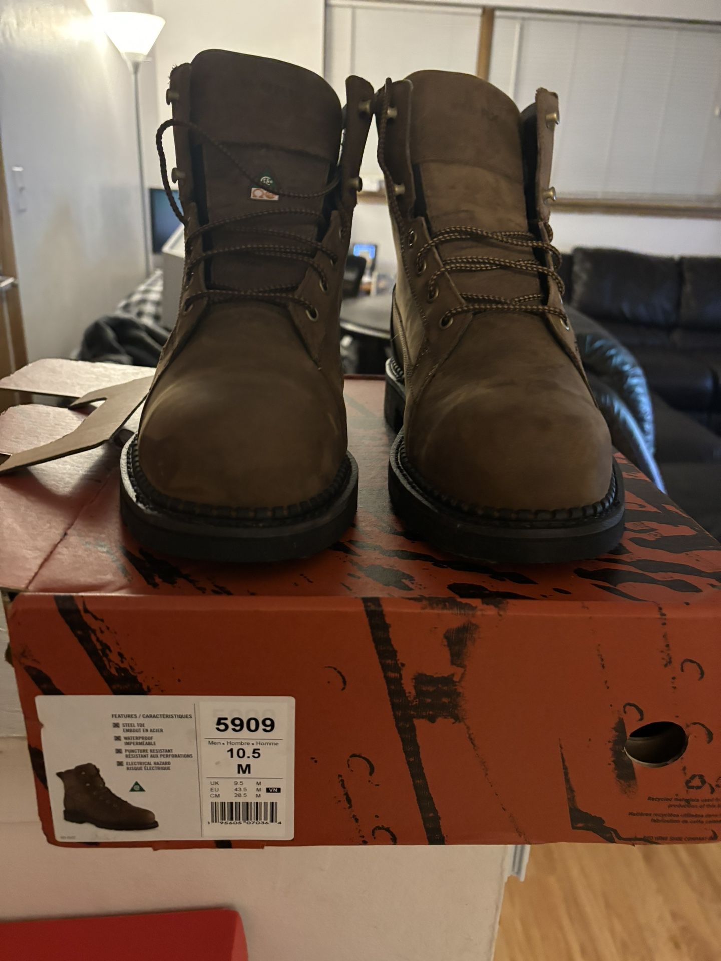 Steel Toe Boots 
