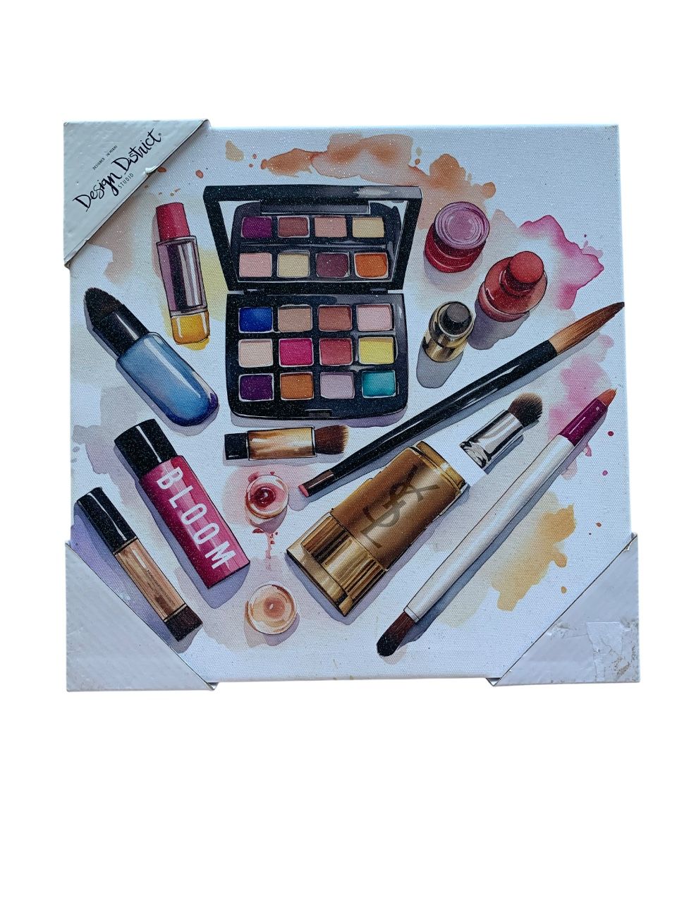 DESIGN DISTRICT STUDIO Canvas Wall Art YSL Luxury Beauty Designed in Miami
