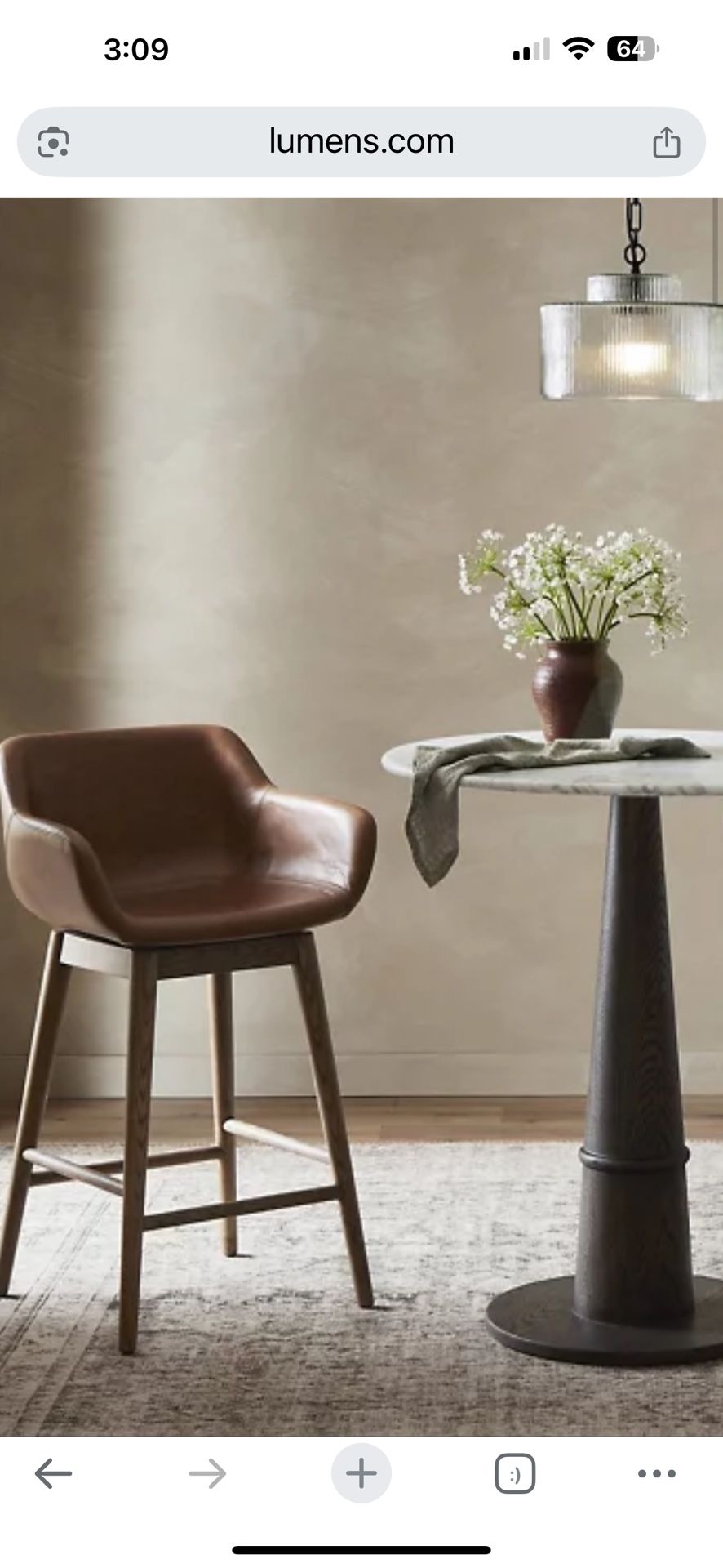 Four hands Hannah Counter Chairs