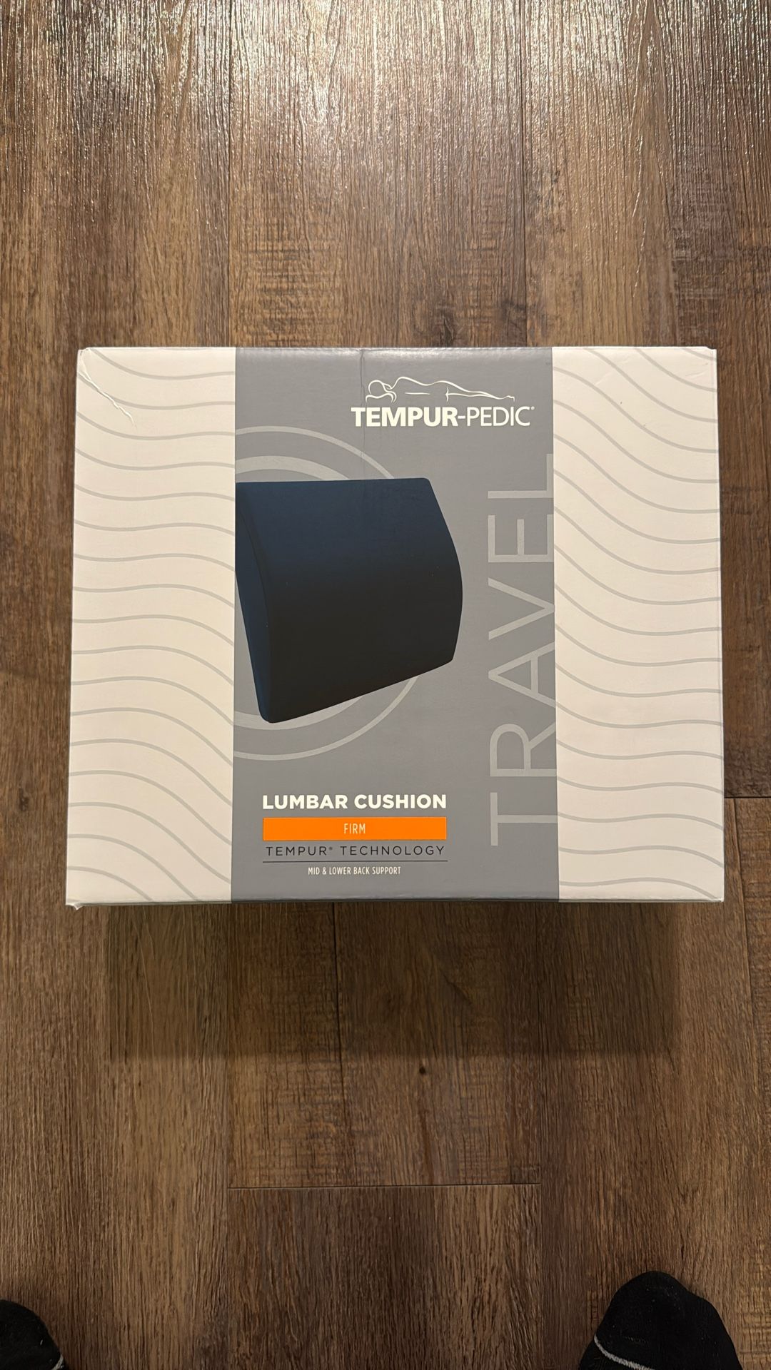 NEW Tempur-Pedic Travel Lumbar Cushion
