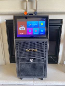 Singtronic BT-888Pro Professional 1000W Powered 12" Bluetooth Speaker Karaoke System