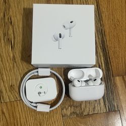 Bluetooth Earbuds Pro 2nd Generation with MagSafe Wireless Charging Case - White