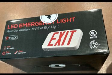 Exit Led light