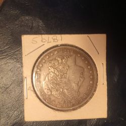 1879 S Morgan Silver Dollar 