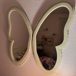 Pottery Barn Butterfly Mirror
