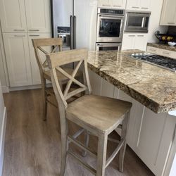 Pottery Barn Aaron Bar Stools (set of 2)