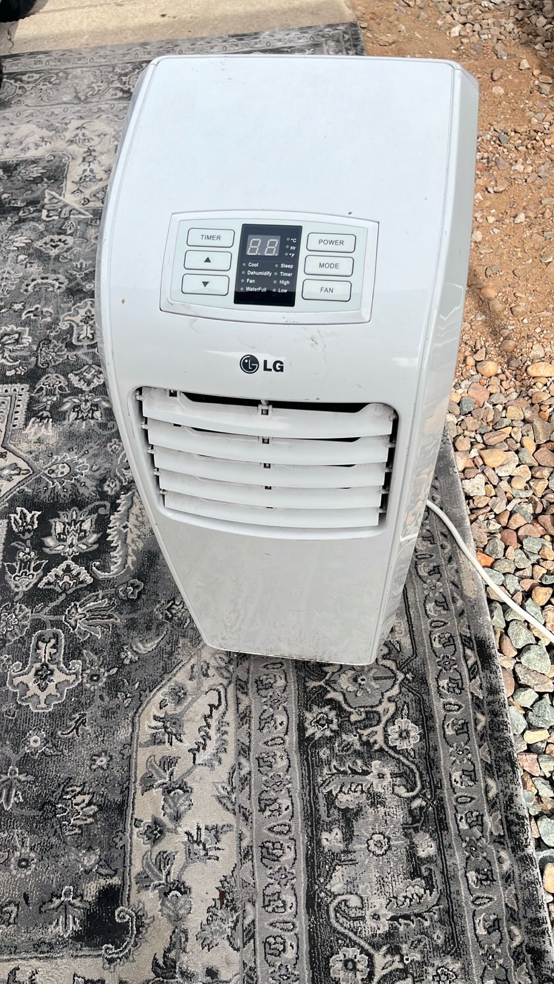 Lg air conditioner works (needs tubing for window)