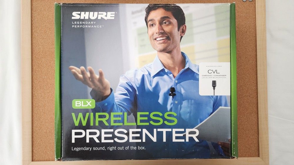 SHURE BLX Wireless Presenter with Lavalier Microphone - Micrófono inalambrico Profesional
