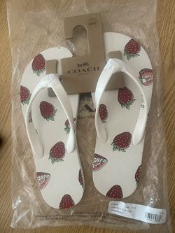 Coach Strawberry Sandals