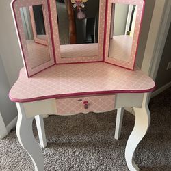Vanity Set, Princess Makeup Dressing Table