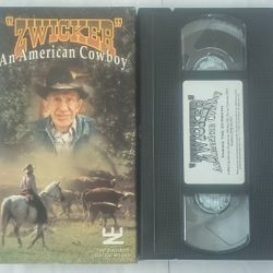 ZWICKER:  An American Cowboy VHS - Excellent