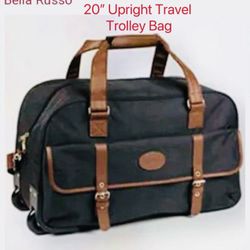 20” Oxfords Upright Trolley Travel Duffle Bag 