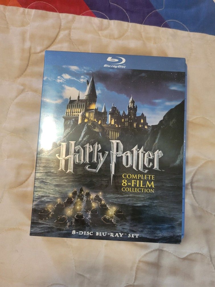 Harry Potter Complete 8 Film Blu Ray Collection Box Set