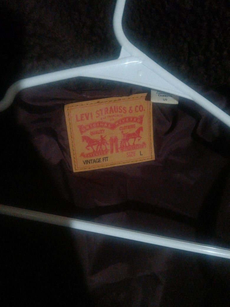 Vintage Fit Levi Strauss Coat Size L