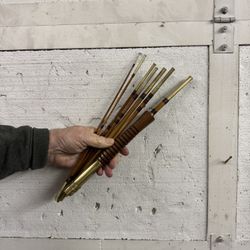 7 Price Split Bamboo Backpacking Rod Antique 