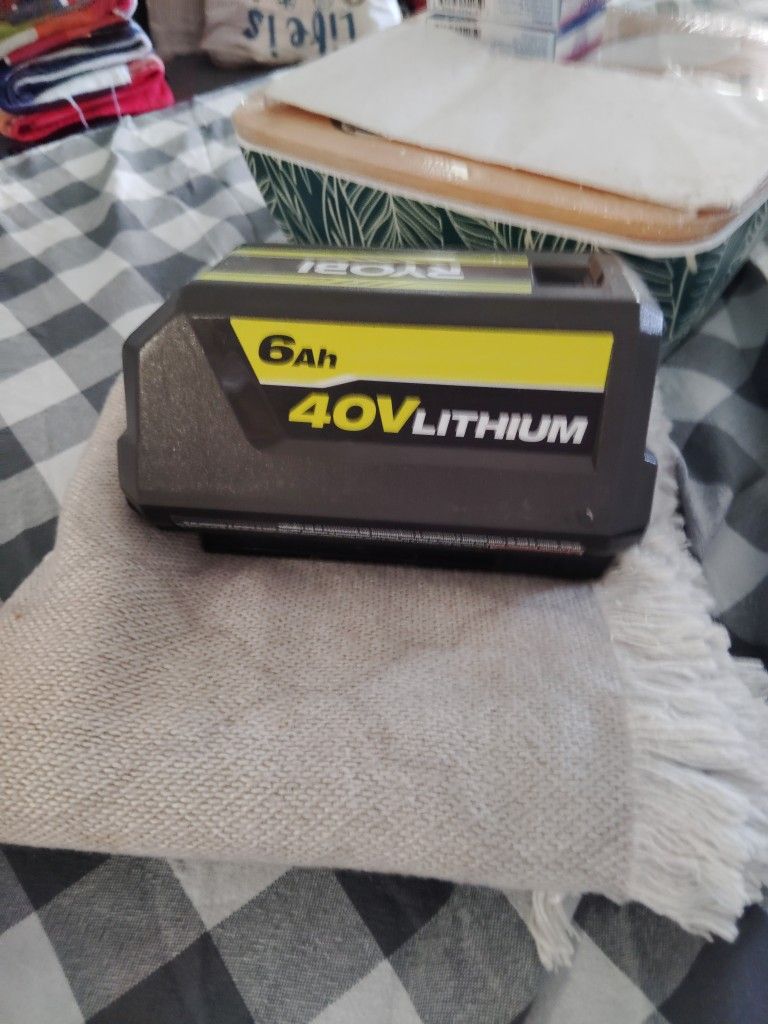 Ryobi 6ah 40v Battery