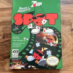 Original Nintendo (NES) 7UP Spot The Video Game