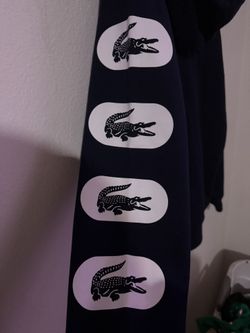 Lacoste Blk Med Hoodie