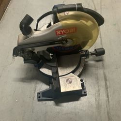 Ryobi Miter Saw Or Chop Saw Heavy Duty. Going Cheap And NO OFFERS As It’s Priced Right And Works As It Should 