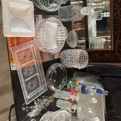 Several Glass Ware .. Crystal
