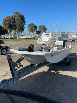 Kelp and bay boat
