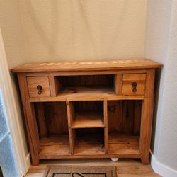 Entry Way Narrow Solid Wood Table