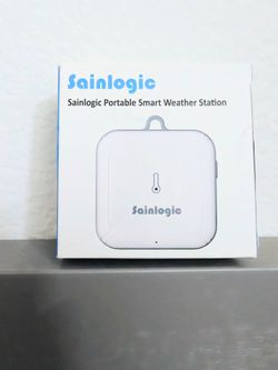 Sainlogic Smart Portable Weather Station with 24H/7D Weather Forecast, WiFi BT