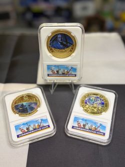 X-Men Commemorative Coins Set of 3