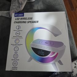 LED WIRELESS CHARGING  SPEAKER
