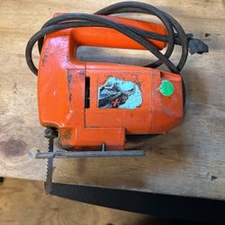 Vintage Black And Decker Jigsaw