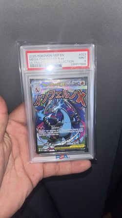 2025 MEGA CHARIZARD X ex PSA 9