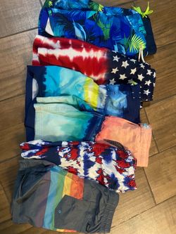 Boys swim shorts size 10 12