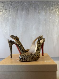 Cheetah Christian Louboutin Heels 