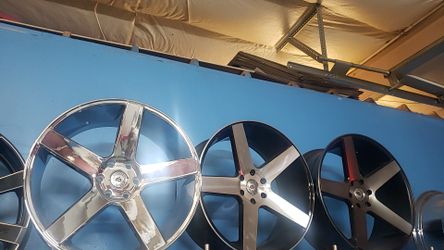 24" SF wheels on special all finishes( we finance)