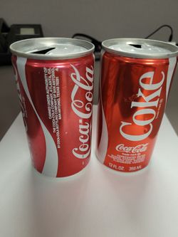 Vintage Coke Cans From San Antonio