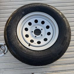 Brand New Trailer Tire/Rim 205/75/15