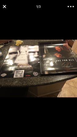 UFC 229 event posters2 for $20 or $12 each
