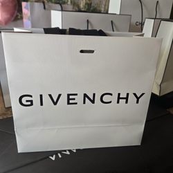 Givenchy empty gift bag
