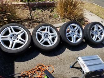 S500 Real AMG 18" Wheels
