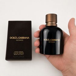 Dolce & Gabbana Intenso Eau de Parfum 2.5 oz (75ml) – Authentic – 95% Full